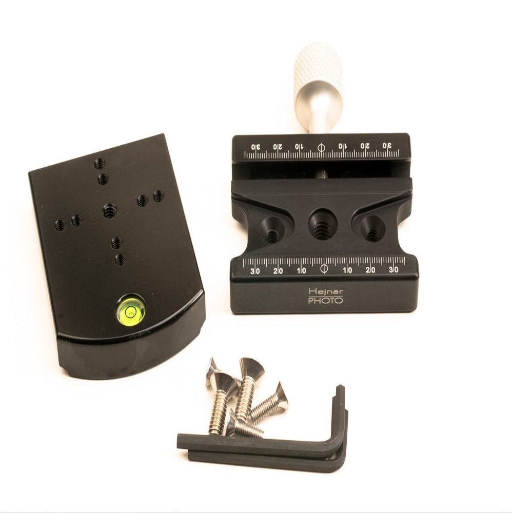 Hejnar Photo Arca Type Conversion Set for Manfrotto 405 Gear Head - Made in U.S.A