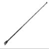 Votex - 12 Inch Black Short Antenna for Chevrolet S10 (1982-2004) - Spiral Wind Noise Cancellation - Spring Steel Construction view 1