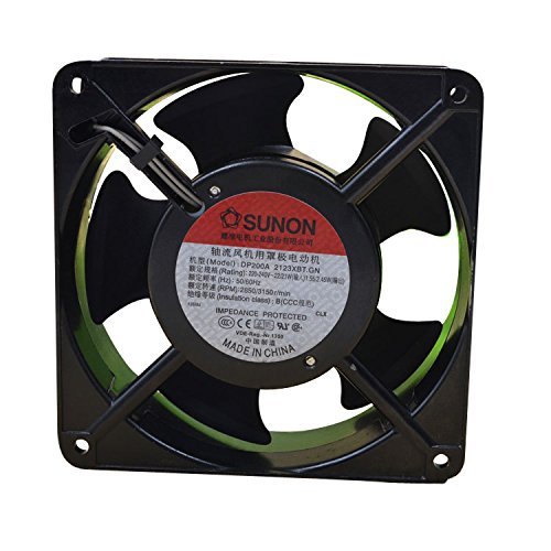SUNON DP200A 2123XBT.GN 220V 50/60HZ 22/21W 12038 12CM Big Airflow 165/199 m/h High Speed 2850/3150RPM Full Metal AC Cooling Fan