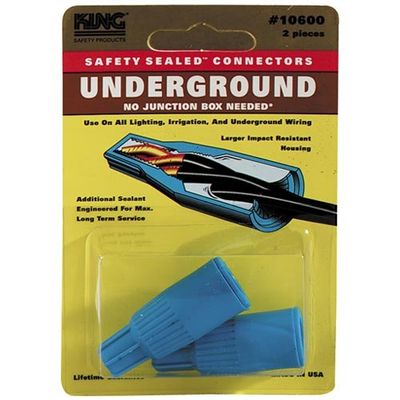 (One Piece ) Wirenut- Wirenut BluBlu 15Bg From King Safety Products (Part Number 62325)