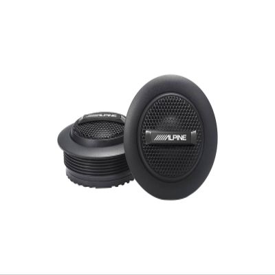 Alpine SPS-110TW 1" Silk Dome Car Tweeters