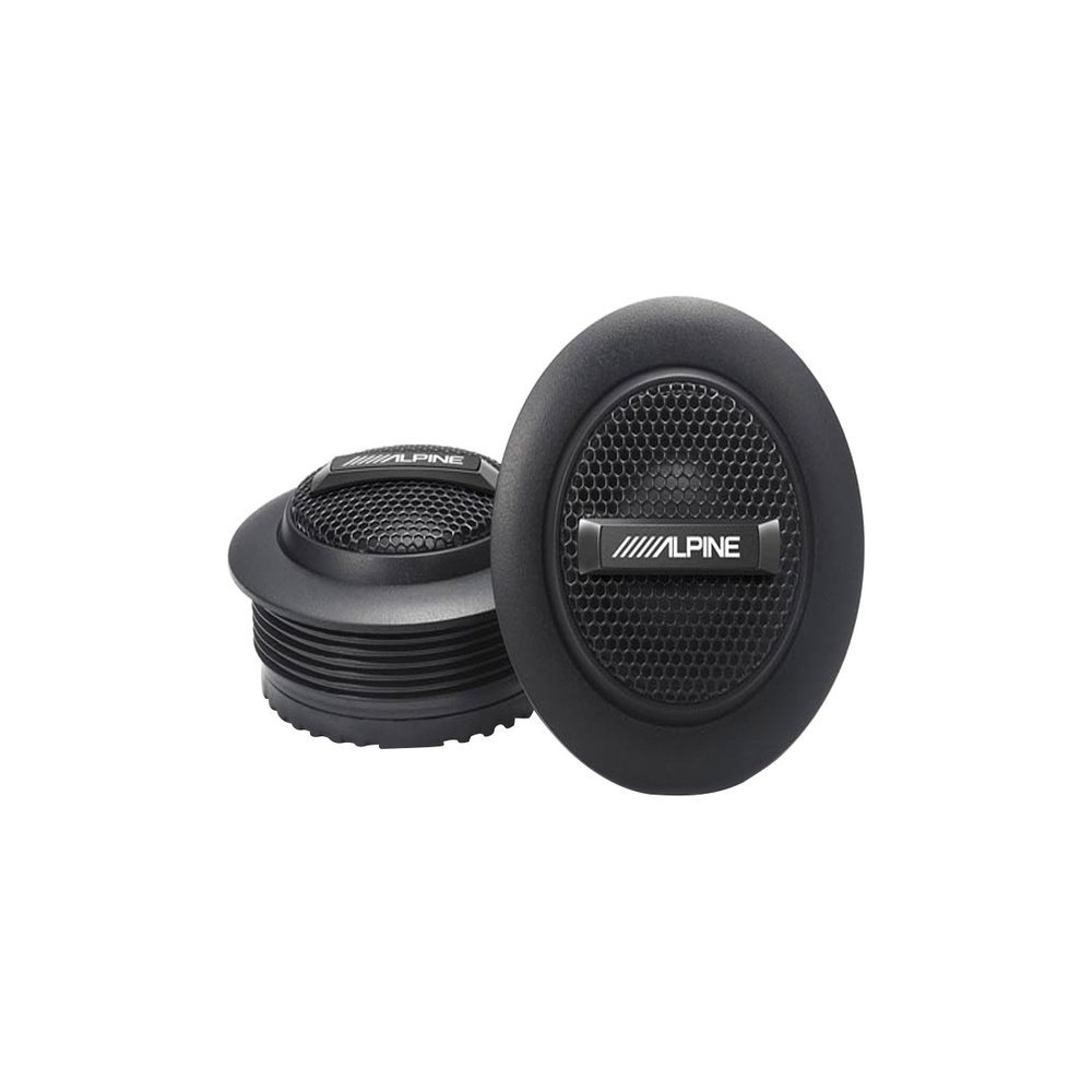 Alpine SPS-110TW 1" Silk Dome Car Tweeters