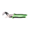 Hilmor 10" Tongue & Groove Plier with Rubber Handle Grip, Black & Green, GJP10 1885367 view 2