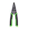 Hilmor 8" Wire Stripper with Rubber Handle Grip, Black & Green, WS8 1885424 view 1
