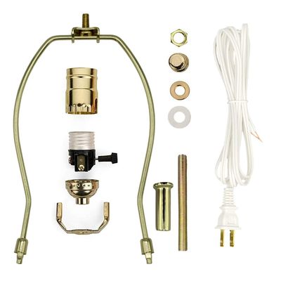 Creative Hobbies Make-A-Lamp Kit #ML3-12S Complete Lamp Parts Kit with Instructions