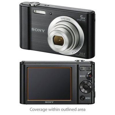BoxWave Screen Protector Compatible with Sony Cyber-Shot DSC-W800 - ClearTouch Anti-Glare (2-Pack), Anti-Fingerprint Matte Film Skin