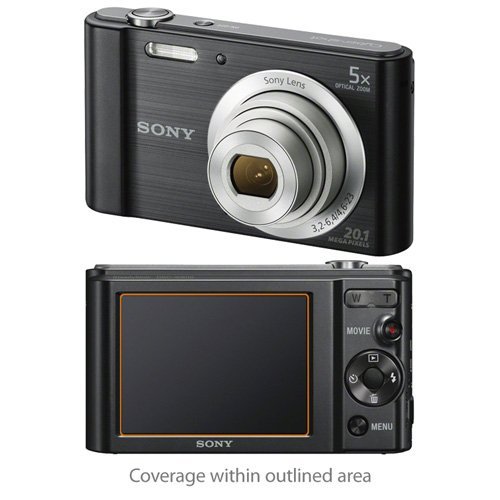 BoxWave Screen Protector Compatible with Sony Cyber-Shot DSC-W800 - ClearTouch Anti-Glare (2-Pack), Anti-Fingerprint Matte Film Skin