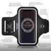 TRIBE Water Resistant Cell Phone Armband Case Running Holder for iPhone Pro Max Plus Mini SE (13/12/11/X/XS/XR/8/7/6/5) Galaxy S Ultra Plus Edge Note (21/20/10/9/8/7/6/5) Adjustable Strap & Key Pocket view 3