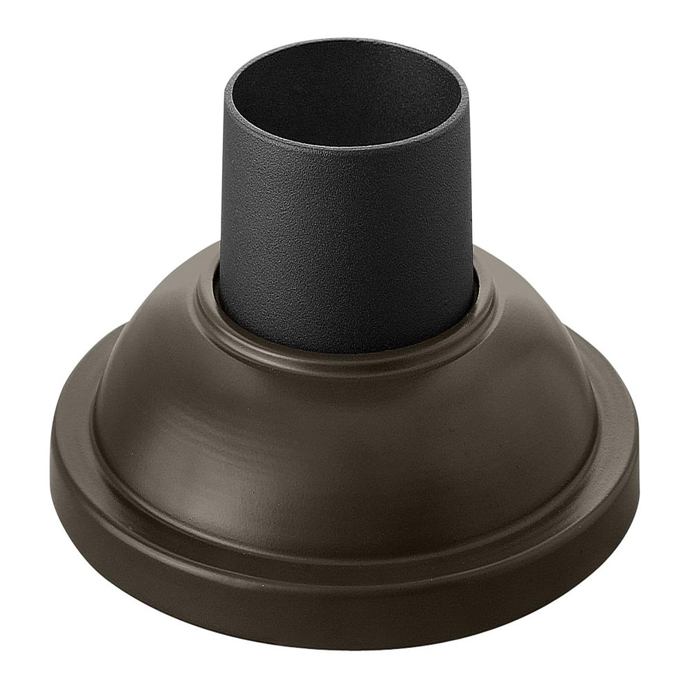 Hinkley Landscape Lighting Traditional Aluminum Pier Mount Base, Bronze