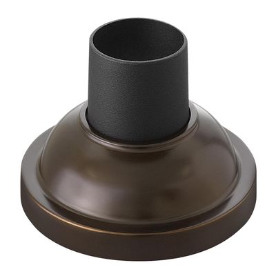 Hinkley Landscape Lighting 1304CB Traditional Aluminum Pier Mount Base, Copper Bronze