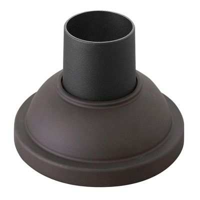 Hinkley Landscape Lighting 1304KZ Traditional Aluminum Pier Mount Base, Buckeye Bronze