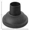 Hinkley Landscape Lighting 1304MB Traditional Aluminum Pier Mount Base, Museum Bronze view 3