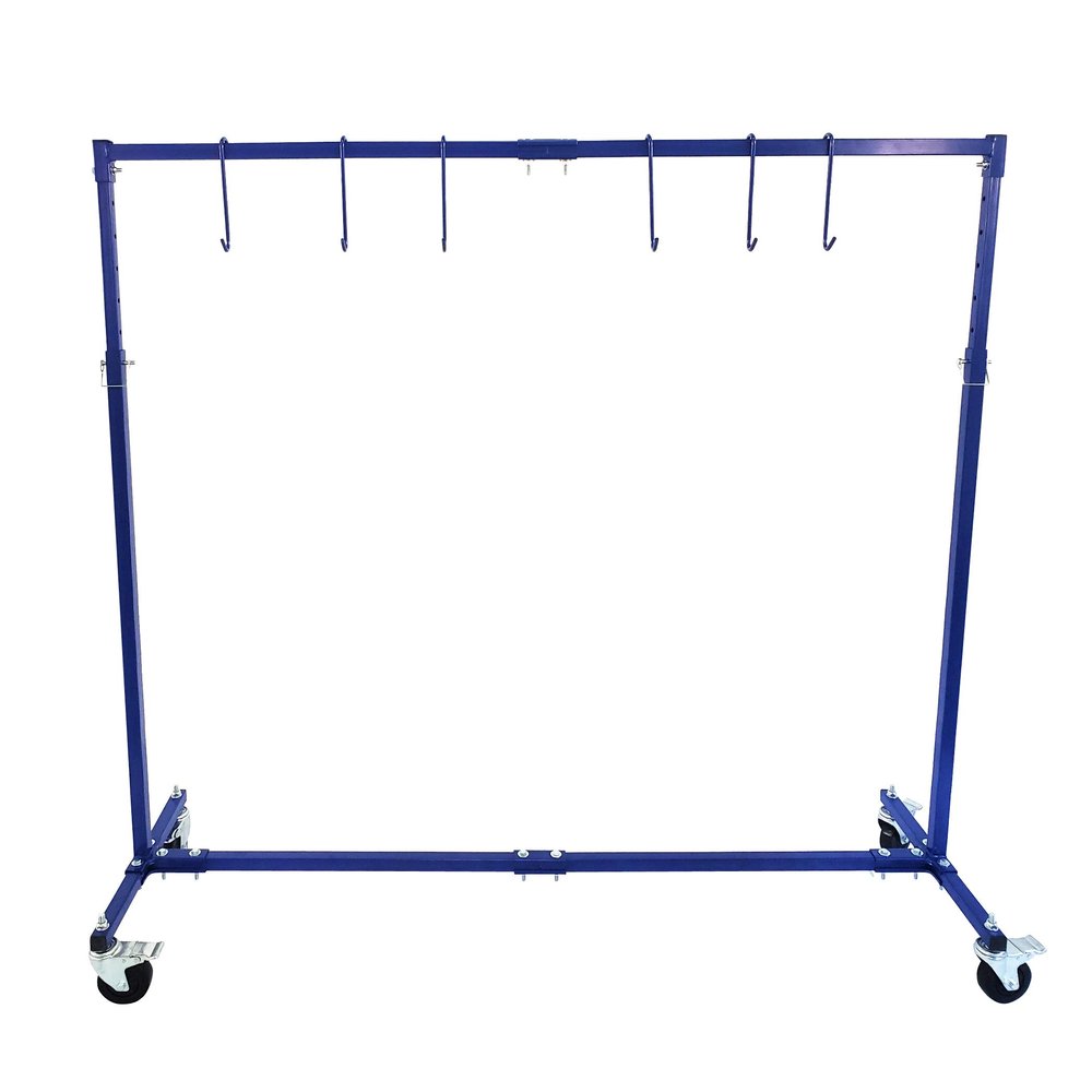 Astro Pneumatic Tool 7306 Adjustable 7 Foot Paint Hanger, Blue