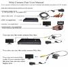 ansice-- Wired Analog Indoor CCTV Surveillance 3.6mm Lens Mini Case Security Camera 750TVL CMOS with Filter CCTV Motion Detective view 4