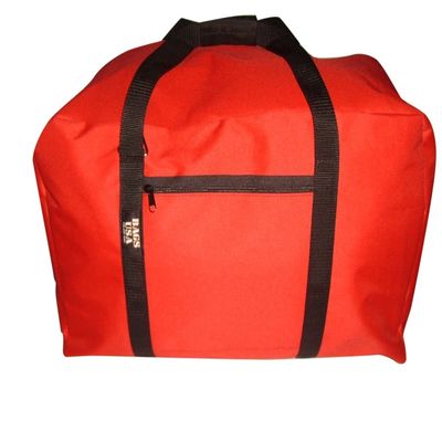 Hazmat Equipment/turnout Gear Bag Extra Large, perfect Bag for Hazmat Gear Made In USA. (Red)