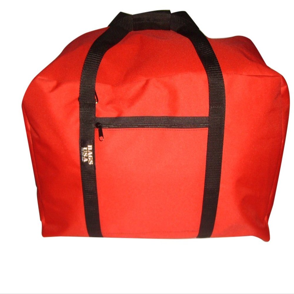Hazmat Equipment/turnout Gear Bag Extra Large, perfect Bag for Hazmat Gear Made In USA. (Red)