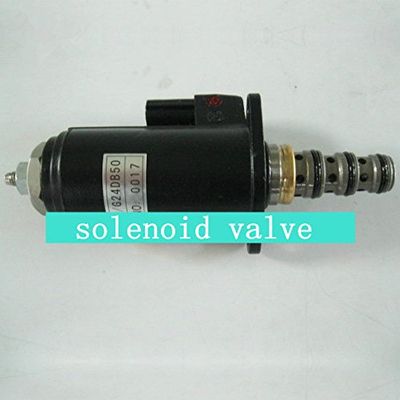 GOWE solenoid valve for Kobelco Safety locking solenoid valve G24DB50 for Kobelco SK200-8 Excavator, for SK250/260/330/350-8 digger