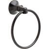 Delta Ashlyn (1-Pack) Hand Towel Holder Venetian Bronze Towel Racks for Bathroom Wall Round Towel Ring Holder for Bath Towel Hanger for Kitchen, Bathroom Accessories 76446-RB view 1