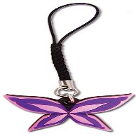 Blast of Tempest Phone Charm - Stained Glass Butterfly