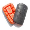 JOBMAN Workwear Men's Knee Pads, Orange/Black, One Size view 1