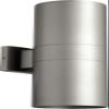 Quorum 721-2-3 Transitional Two Light Wall Mount from Cylinder Collection in Gray Finish, view 2
