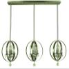 Framburg 1051 BN 12-Light Constellation Island Chandelier, Brushed Nickel view 1