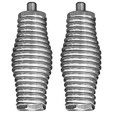 LOT OF 2 WORKMAN KA-52SS STAINLESS STEEL BARREL SPRING ANTENNA MOUNTS 102" WHIPS