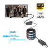Mirabox HDMI Extender 400ft(120m),1 to Many Over IP LAN Switch,1080P@60Hz Full HD Video and Audio by Single Cat5 Cat5e Cat6 Cat6e Cat7 Cable,Transmitter and Receiver view 3