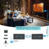 Mirabox HDMI Extender 400ft(120m),1 to Many Over IP LAN Switch,1080P@60Hz Full HD Video and Audio by Single Cat5 Cat5e Cat6 Cat6e Cat7 Cable,Transmitter and Receiver view 4