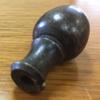 Royal Designs Egg Lamp Finial for Lamp Shade, 2.25 Inch, Antique Brass - Set of 2 view 2