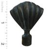 Royal Designs Seashell Lamp Finial for Lamp Shade, 2 Inch, Antique Brass, Set of 2 view 3