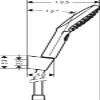 hansgrohe Raindance Select E Shower holder set 120 3jet with shower hose 160 cm view 3