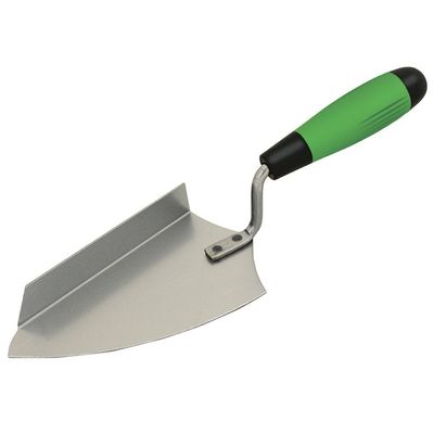 Kraft Tool HC249PF Hi-Craft Steel Asphalt Trowel with Soft Grip Handle
