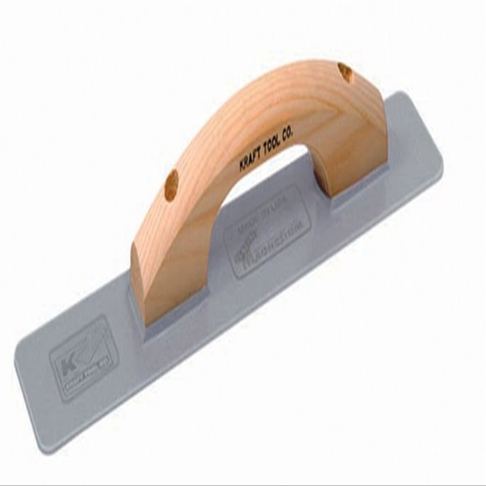 Kraft Tool CF064 ThinLine Pro Magnesium Hand Float with Wood Handle, 16 x 3-1/8-Inch