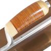 Kraft Tool CFE536L Elite Gold Stainless Steel Trowel with Leather Handle, 12 x 4-Inch view 1