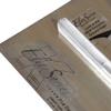 Kraft Tool CFE536L Elite Gold Stainless Steel Trowel with Leather Handle, 12 x 4-Inch view 2