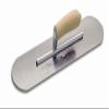 Kraft Tool CF435 Carbon Steel Pool Trowel with Camel Back Wood Handle, 10 x 3-Inch view 1