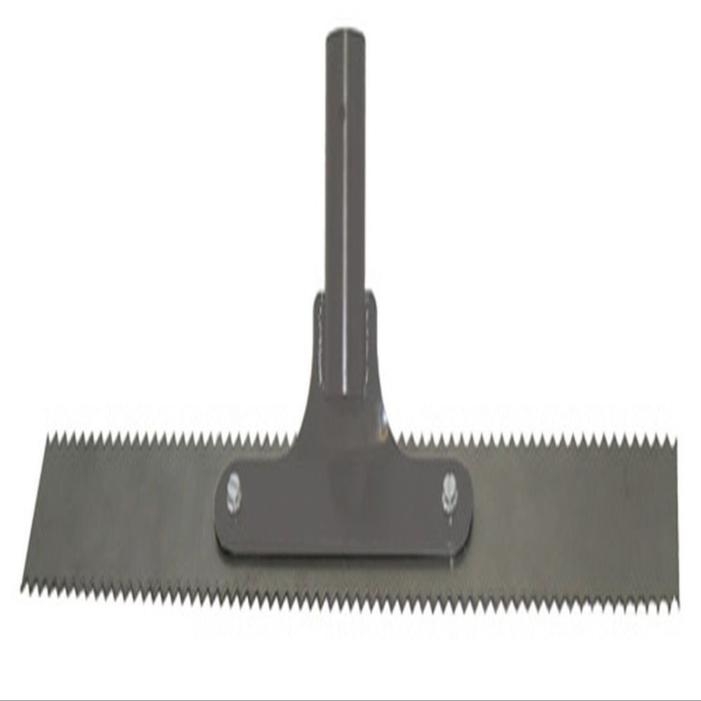 Kraft Tool GG606-01 Double Notch Steel Rake without Handle, 24-Inch