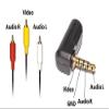 Audio 2000s ADC2113 10 Feet 3.5mm TRRS (AV Mini Plug) to 3 RCA Audio Video Cable for Sony, JVC, Panasonic, Canon, Sharp, Samsung Camcorder or Mini DV view 3