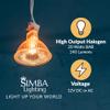Simba Lighting Halogen MR16 20W 12V Light Bulbs, GU5.3 Base, 2700K, 6 Pack view 4