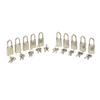 SourceOne Mini Padlocks Luggage Locks (10 Pack) view 1