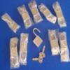 SourceOne Mini Padlocks Luggage Locks (10 Pack) view 2