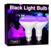 Onforu 2 Pack 120W Equiv LED Black Light Bulb, BR30 E26 Blacklight Bulbs for Glow in The Dark, 385-400nm, 15W Black Light Flood Light for Halloween Christmas Party, Body Paint, Fluorescent Poster view 1