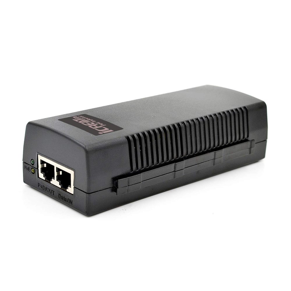 60W Gigabit PoE+ Injector, 10/100/1000Mbps, PoE++ Injector Ethernet Adapter, Shidlded RJ-45, IEEE 802.3af/at/bt Compliant, Up to 328 Ft, Replace of TL-PoE170S, TPE-117GI, M921-E-60W