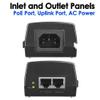 60W Gigabit PoE+ Injector, 10/100/1000Mbps, PoE++ Injector Ethernet Adapter, Shidlded RJ-45, IEEE 802.3af/at/bt Compliant, Up to 328 Ft, Replace of TL-PoE170S, TPE-117GI, M921-E-60W view 4