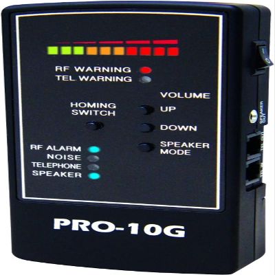 KJB DD804 Model PRO-10G Cell Phone and GPS Detector, Detects All GSM Including Baby-Monitors/GSM Alarm/GSM, Detects Transmitting Spy Phones, Detects GPS Trackers While Transmitting
