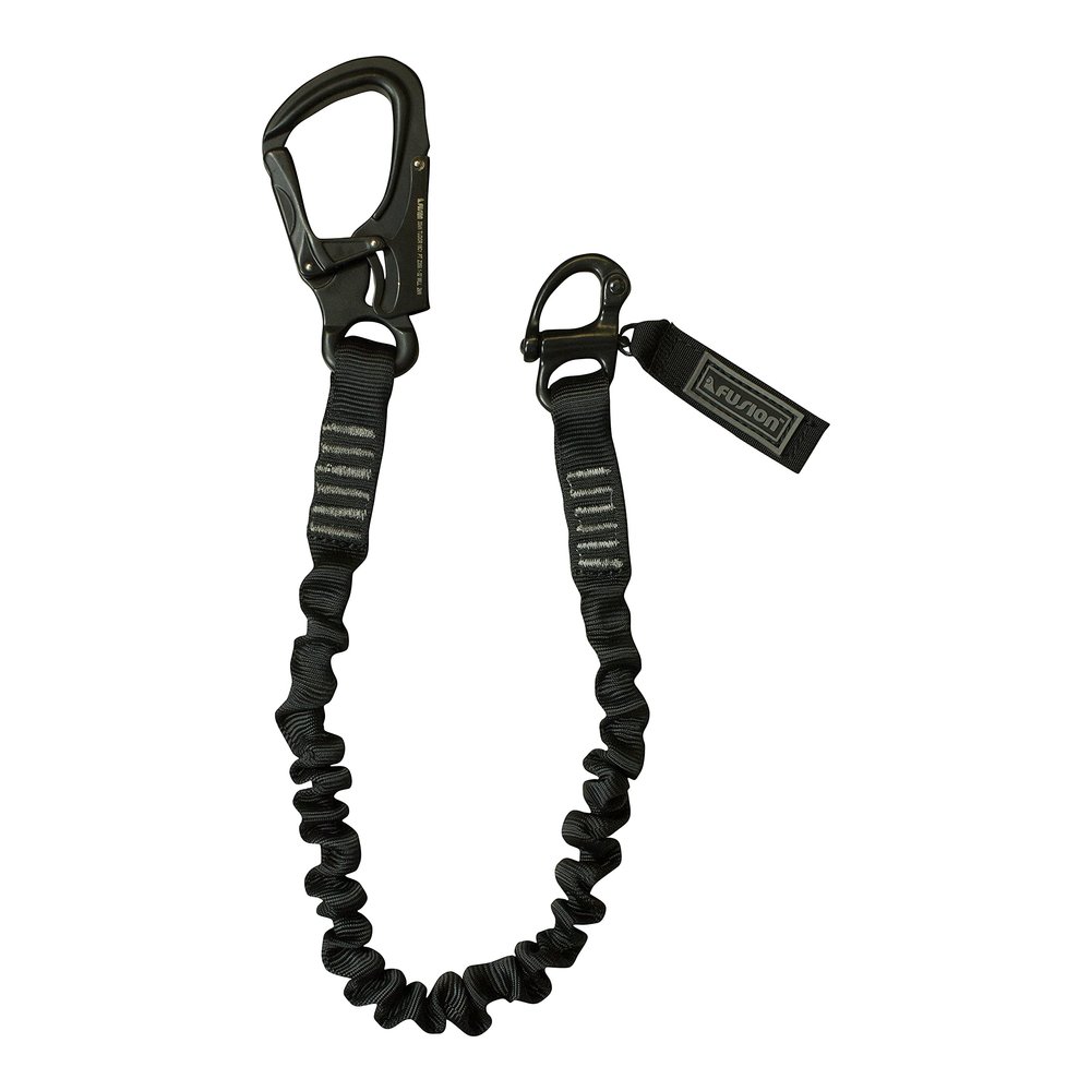 Fusion Climb HELO Retention Lanyard, Snap Hook & Shackle, 48 in