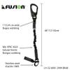 Fusion Climb HELO Retention Lanyard, Snap Hook & Shackle, 48 in view 2