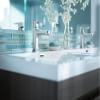 Moen Rizon Chrome One-Handle Modern Bathroom Faucet with Drain Assembly, 6900 view 4