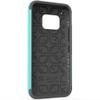 VENA HTC One (M9) Case - [Legacy] Slim Fit Dual Layer Hybrid Case with Kickstand & Screen Protector for HTC One M9 (2015) - Teal & Gray view 4